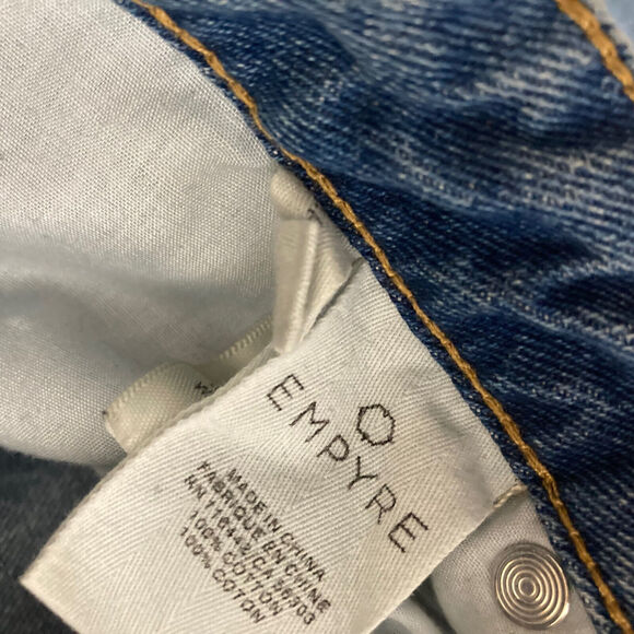 Empyre Shorts Melanie Womens Juniors 9 Denim Medium Wash - Picture 4 of 9